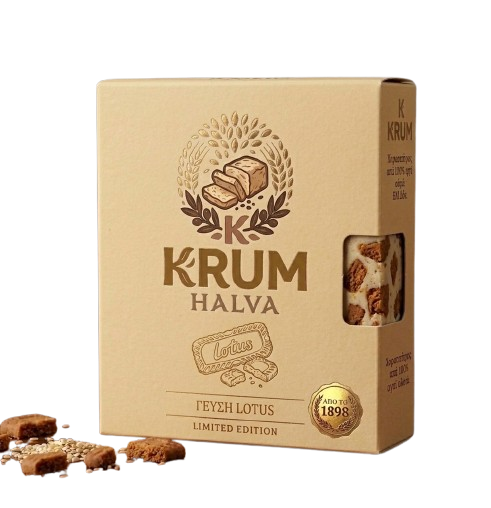 KRUM Selection Box Μπισκότο Lotus 500g