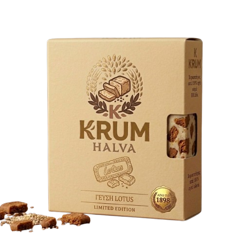 KRUM Selection Box Μπισκότο Lotus 500g